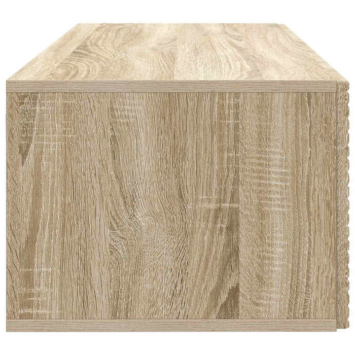 Oglindă TV montată pe perete Stejar Sonoma 78,5 x 41 x 30 cm - WALTI WALTI