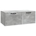 Oglindă TV montată pe perete Gri Beton 78,5 x 41 x 30 cm - WALTI WALTI