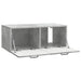 Oglindă TV montată pe perete Gri Beton 78,5 x 41 x 30 cm - WALTI WALTI