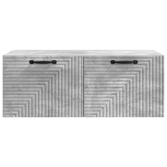 Oglindă TV montată pe perete Gri Beton 78,5 x 41 x 30 cm - WALTI WALTI
