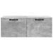 Oglindă TV montată pe perete Gri Beton 78,5 x 41 x 30 cm - WALTI WALTI