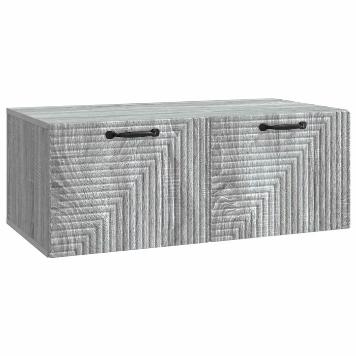 Oglindă TV montată pe perete Sonoma gri 78,5 x 41 x 30 cm - WALTI WALTI