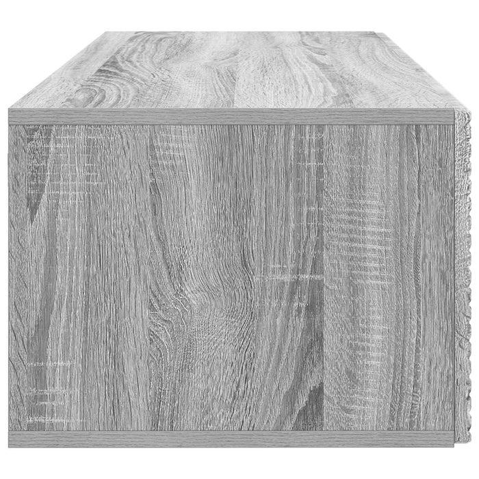 Oglindă TV montată pe perete Sonoma gri 78,5 x 41 x 30 cm - WALTI WALTI