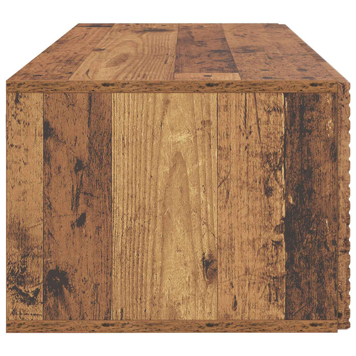 Oglindă TV montată pe perete Lemn vechi 78,5 x 41 x 30 cm - WALTI WALTI