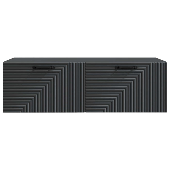 Oglindă TV montată pe perete Pe perete Negru 98 x 41 x 30 cm - WALTI WALTI