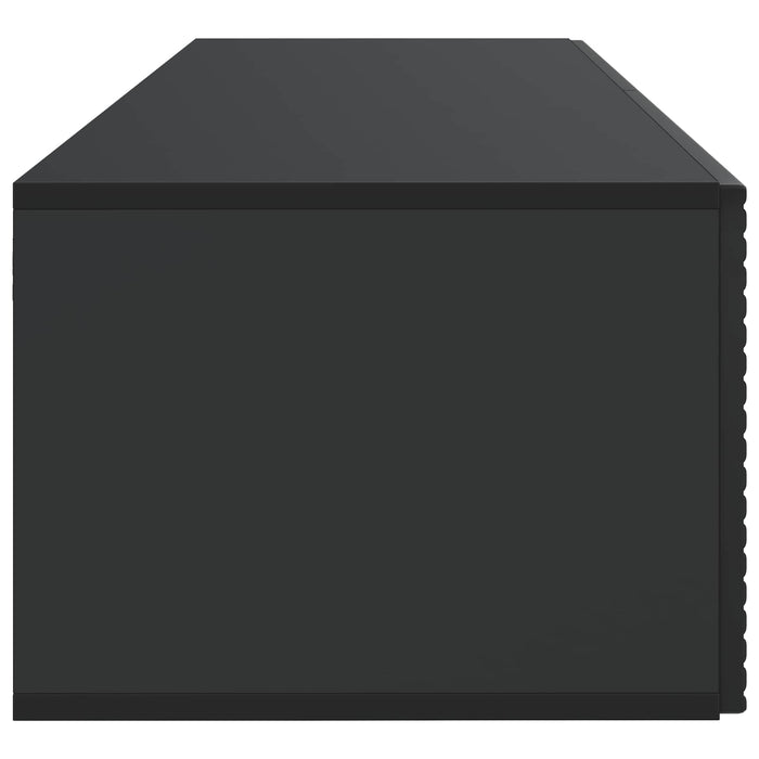 Oglindă TV montată pe perete Pe perete Negru 98 x 41 x 30 cm - WALTI WALTI