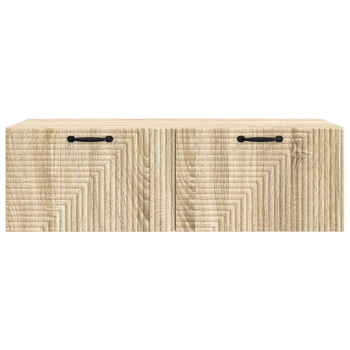 Oglindă TV montată pe perete Stejar Sonoma 98 x 41 x 30 cm - WALTI WALTI