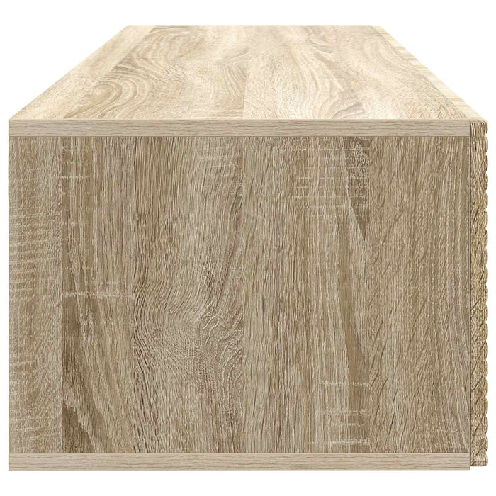Oglindă TV montată pe perete Stejar Sonoma 98 x 41 x 30 cm - WALTI WALTI