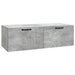 Oglindă TV montată pe perete Gri Beton 98 x 41 x 30 cm - WALTI WALTI