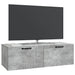 Oglindă TV montată pe perete Gri Beton 98 x 41 x 30 cm - WALTI WALTI