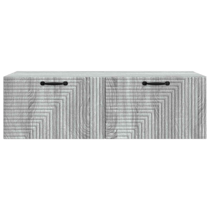 Oglindă TV montată pe perete Sonoma gri 98 x 41 x 30 cm - WALTI WALTI