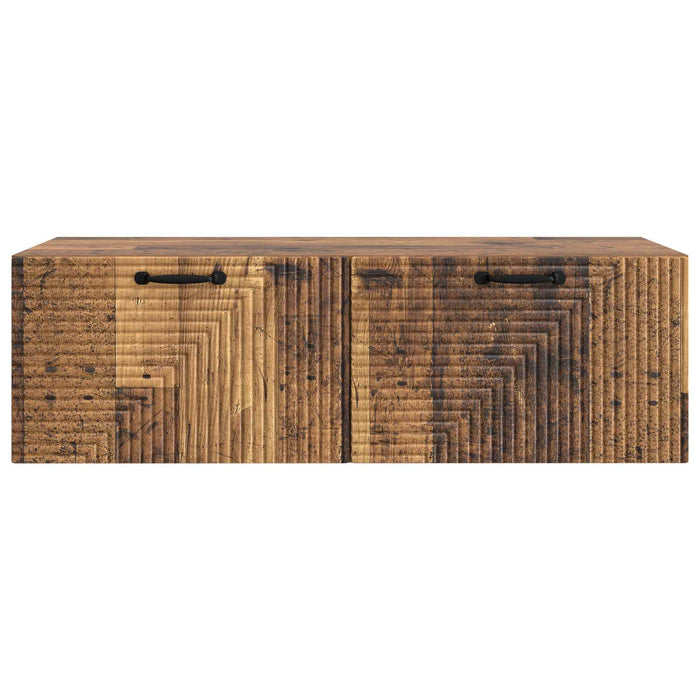 Oglindă TV montată pe perete Lemn vechi 98 x 41 x 30 cm - WALTI WALTI