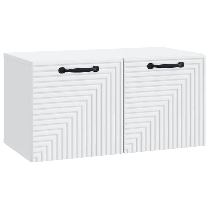 Oglindă TV montată pe perete Pe perete Alb 59,5 x 31 x 30 cm - WALTI WALTI