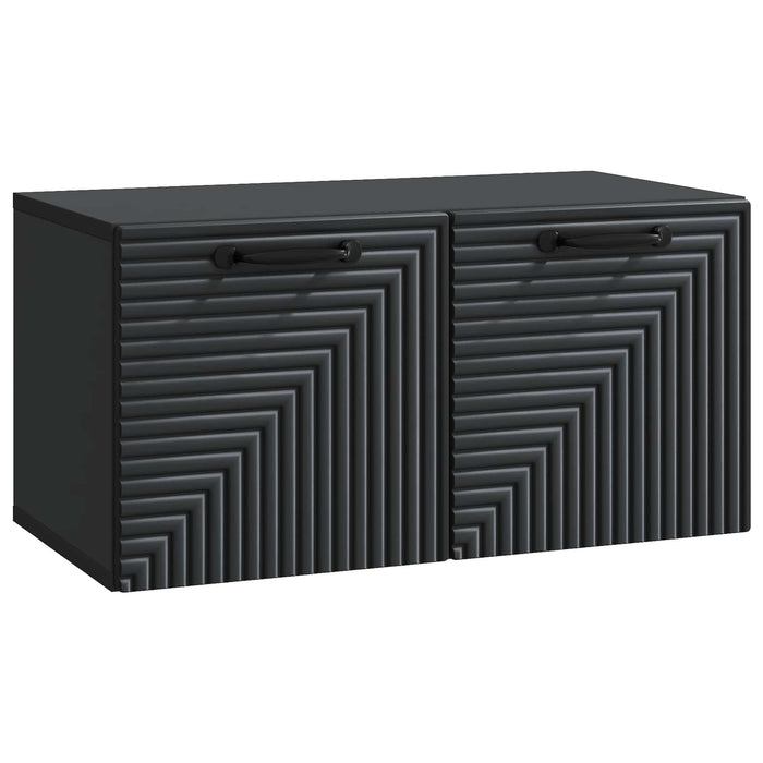 Oglindă TV montată pe perete Pe perete Negru 59,5 x 31 x 30 cm - WALTI WALTI