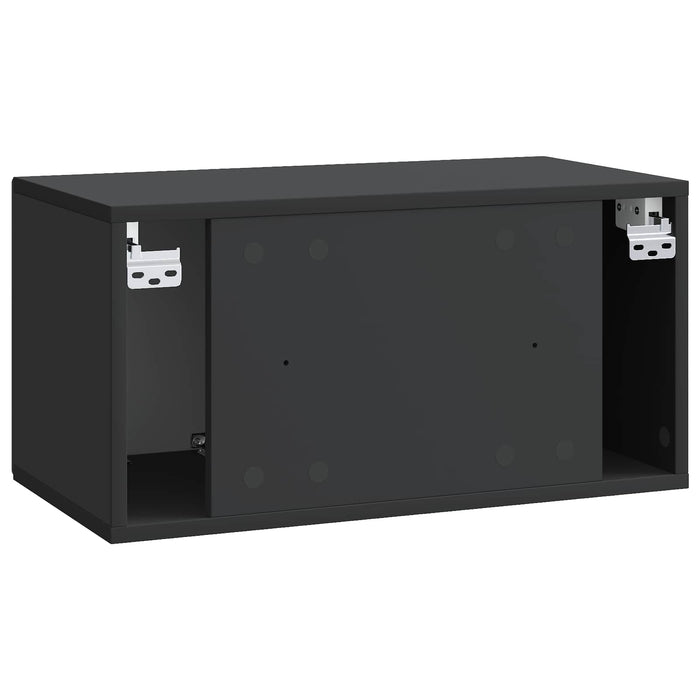 Oglindă TV montată pe perete Pe perete Negru 59,5 x 31 x 30 cm - WALTI WALTI
