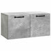 Oglindă TV montată pe perete Gri Beton 59,5 x 31 x 30 cm - WALTI WALTI