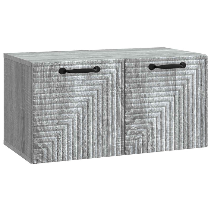 Oglindă TV montată pe perete Sonoma gri 59,5 x 31 x 30 cm - WALTI WALTI