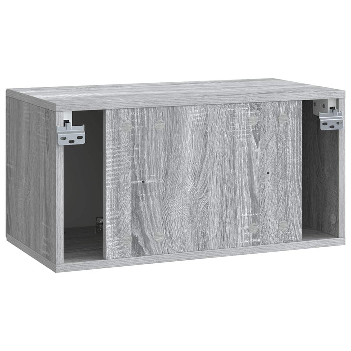 Oglindă TV montată pe perete Sonoma gri 59,5 x 31 x 30 cm - WALTI WALTI
