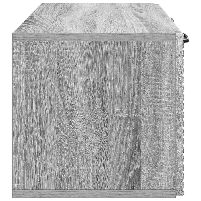 Oglindă TV montată pe perete Sonoma gri 59,5 x 31 x 30 cm - WALTI WALTI