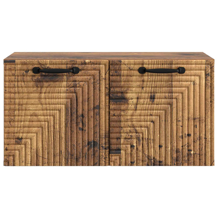 Oglindă TV montată pe perete Lemn vechi 59,5 x 31 x 30 cm - WALTI WALTI