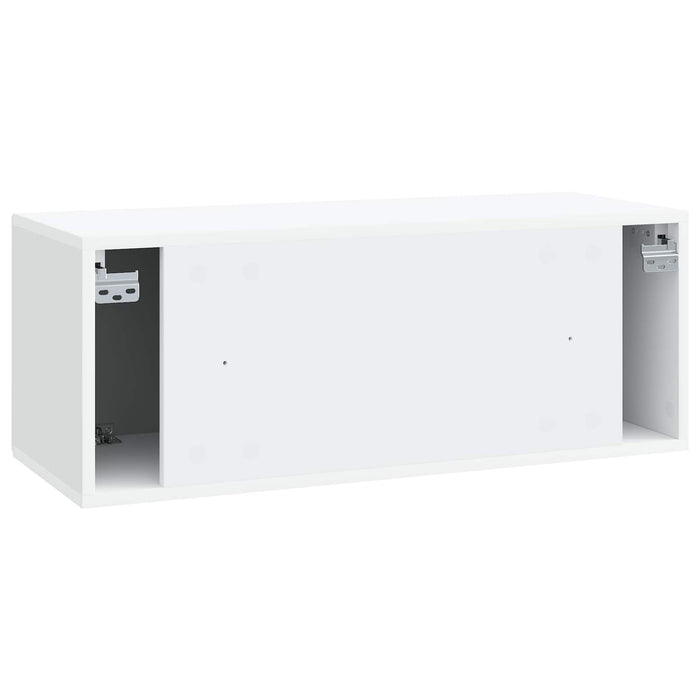 Oglindă TV montată pe perete Pe perete Alb 78,5 x 31 x 30 cm - WALTI WALTI