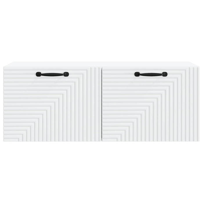 Oglindă TV montată pe perete Pe perete Alb 78,5 x 31 x 30 cm - WALTI WALTI