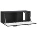 Oglindă TV montată pe perete Pe perete Negru 78,5 x 31 x 30 cm - WALTI WALTI