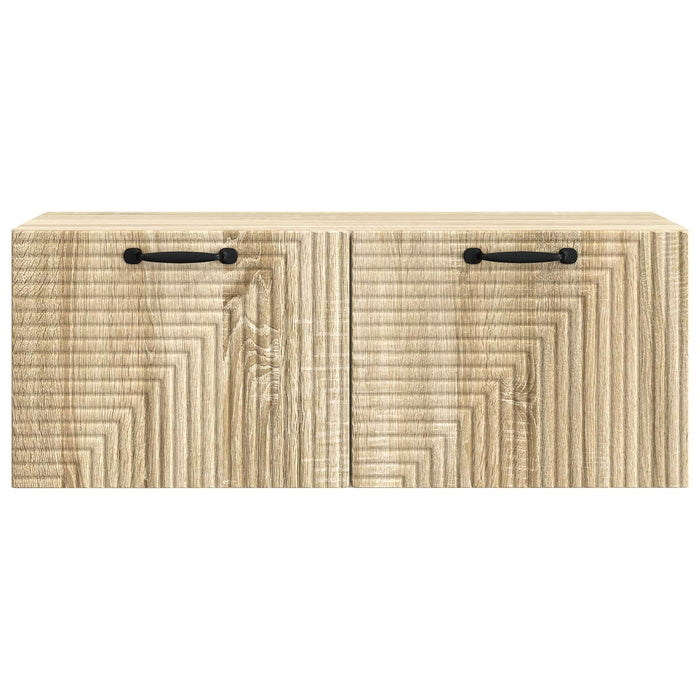 Oglindă TV montată pe perete Stejar Sonoma 78,5 x 31 x 30 cm - WALTI WALTI