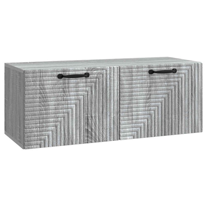 Oglindă TV montată pe perete Sonoma gri 78,5 x 31 x 30 cm - WALTI WALTI
