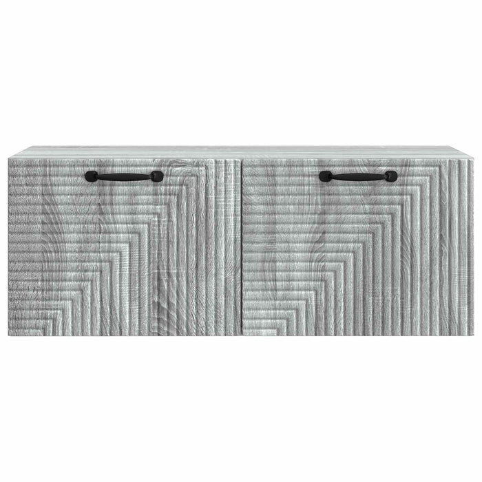 Oglindă TV montată pe perete Sonoma gri 78,5 x 31 x 30 cm - WALTI WALTI