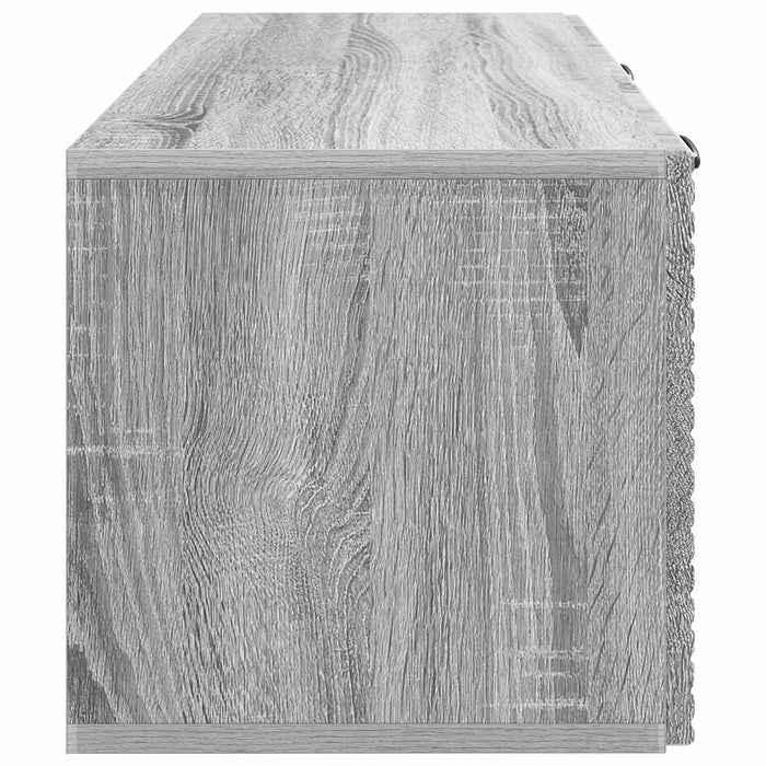 Oglindă TV montată pe perete Sonoma gri 78,5 x 31 x 30 cm - WALTI WALTI