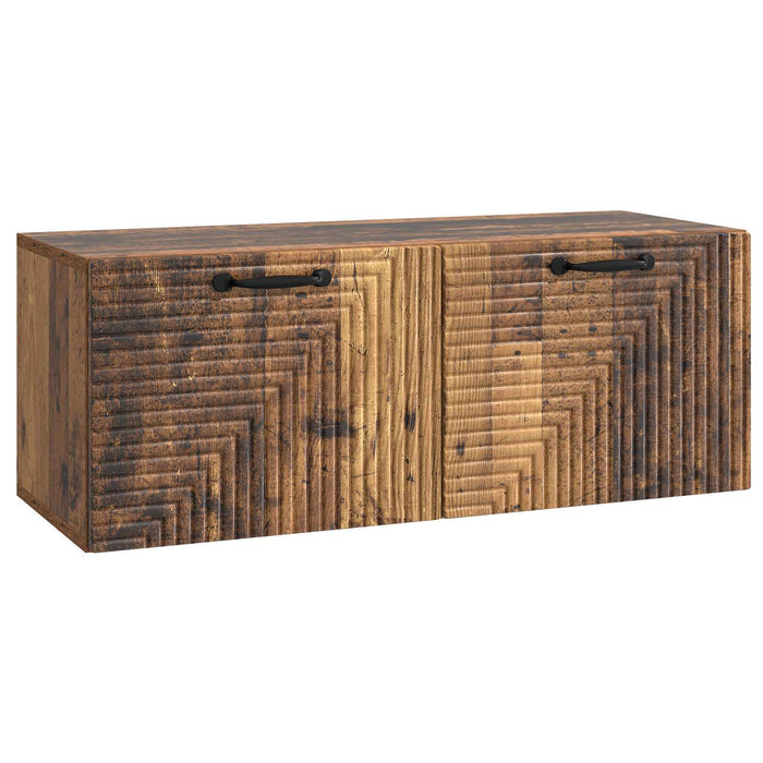 Oglindă TV montată pe perete Lemn vechi 78,5 x 31 x 30 cm - WALTI WALTI