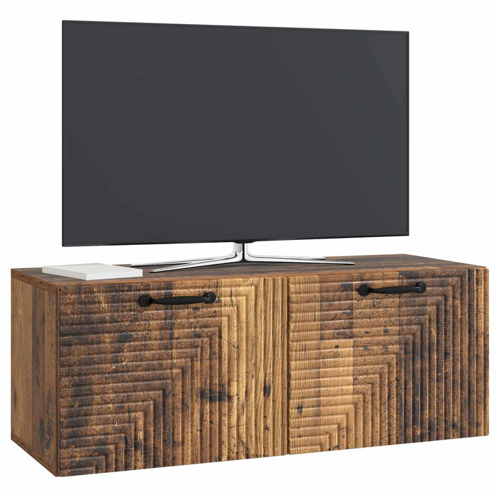 Oglindă TV montată pe perete Lemn vechi 78,5 x 31 x 30 cm - WALTI WALTI