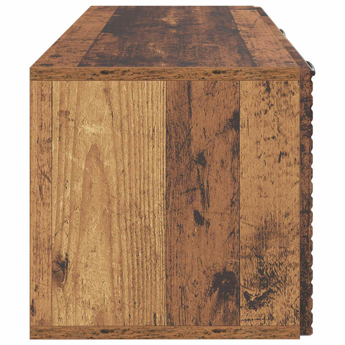 Oglindă TV montată pe perete Lemn vechi 78,5 x 31 x 30 cm - WALTI WALTI