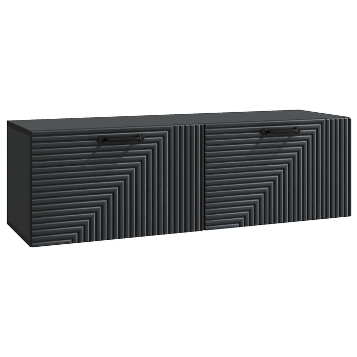 Oglindă TV montată pe perete Pe perete Negru 98 x 31 x 30 cm - WALTI WALTI