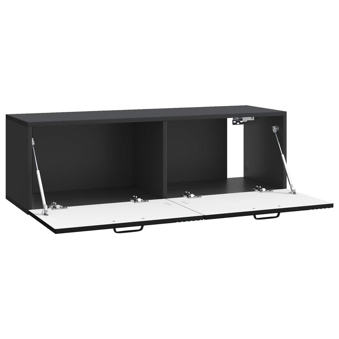 Oglindă TV montată pe perete Pe perete Negru 98 x 31 x 30 cm - WALTI WALTI