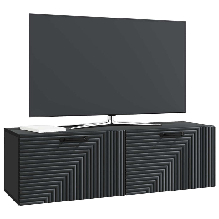Oglindă TV montată pe perete Pe perete Negru 98 x 31 x 30 cm - WALTI WALTI