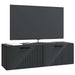 Oglindă TV montată pe perete Pe perete Negru 98 x 31 x 30 cm - WALTI WALTI