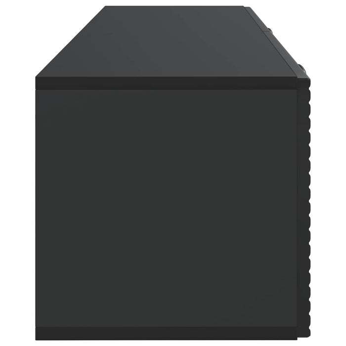Oglindă TV montată pe perete Pe perete Negru 98 x 31 x 30 cm - WALTI WALTI
