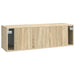 Oglindă TV montată pe perete Stejar Sonoma 98 x 31 x 30 cm - WALTI WALTI