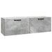 Oglindă TV montată pe perete Gri Beton 98 x 31 x 30 cm - WALTI WALTI