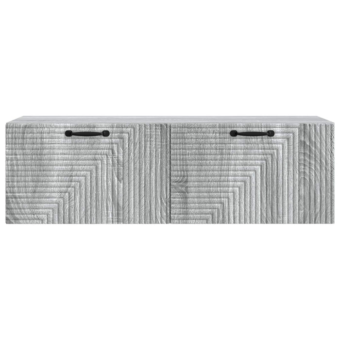 Oglindă TV montată pe perete Sonoma gri 98 x 31 x 30 cm - WALTI WALTI