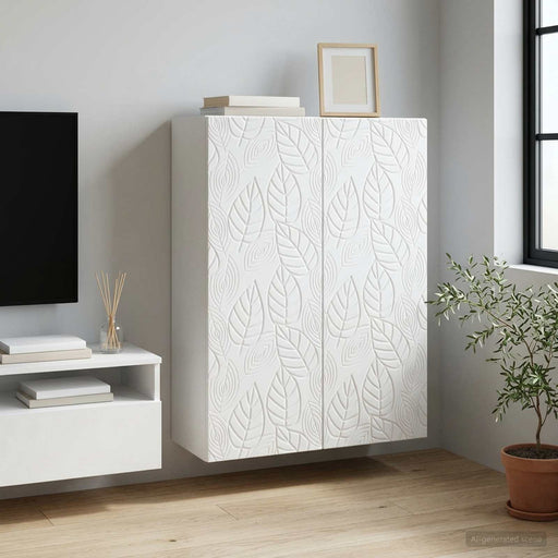 Dulap montat pe perete Alb 66 x 34,5 x 90 cm Lemn prelucrat - WALTI WALTI