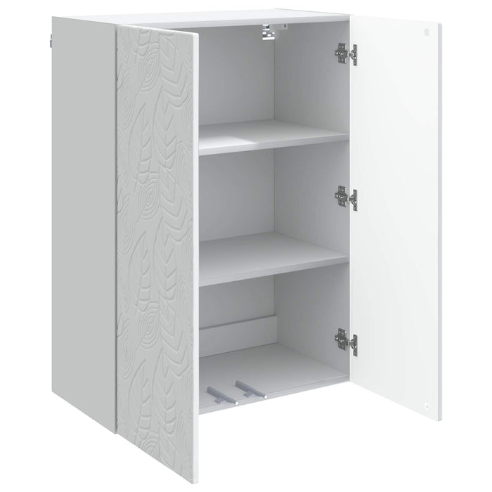Dulap montat pe perete Alb 66 x 34,5 x 90 cm Lemn prelucrat - WALTI WALTI