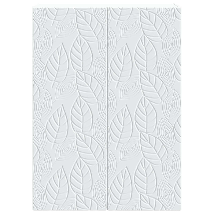 Dulap montat pe perete Alb 66 x 34,5 x 90 cm Lemn prelucrat - WALTI WALTI