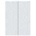 Dulap montat pe perete Alb 66 x 34,5 x 90 cm Lemn prelucrat - WALTI WALTI