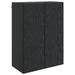 Dulap montat pe perete Negru 66 x 34,5 x 90 cm Lemn prelucrat - WALTI WALTI