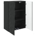 Dulap montat pe perete Negru 66 x 34,5 x 90 cm Lemn prelucrat - WALTI WALTI