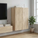 Dulap montat pe perete Stejar Sonoma 66 x 34,5 x 90 cm - WALTI WALTI