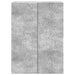 Dulap montat pe perete Gri Beton 66 x 34,5 x 90 cm - WALTI WALTI